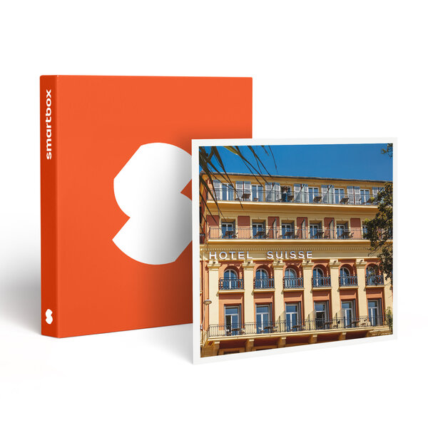 SMARTBOX - Coffret Cadeau Escapade avec vue sur mer : 2 jours avec champagne en hôtel 4* à Nice - Séjour