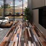vidaXL Dalles de plancher PVC autoadhésif 5 21 m² 2 mm multicolore