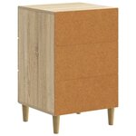 vidaXL Cabinet de chevet Chêne Sonoma 43 x 41 x 66 5 cm