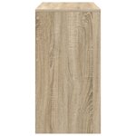 vidaXL Bureau d'écriture Chêne Sonoma Bois d'ingénierie 90 x 40 x 76 cm