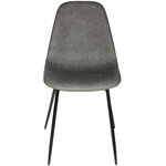 Chaise en polyuréthane amber (lot de 2)