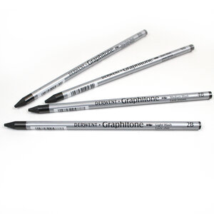 DERWENT - GRAPHITONE - graphite aquarellable en crayon 6B