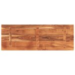 vidaXL Dessus de table 160x50x3 8cm rectangulaire bois massif d'acacia