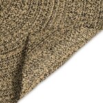 vidaXL Tapis de surface Naturel et noir 100 x 200 cm Jute
