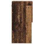 vidaXL Meubles TV muraux 2 Pièces Bois Ancien 30 5 x 30 x 60 cm