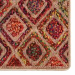 vidaXL Coureur de Tapis MARSA Multicolore 50 x 100 cm Polyester et PVC
