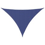 vidaXL Voile de parasol tissu oxford triangulaire 4x4x5 8 m bleu