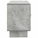 vidaXL Meuble TV 99 x 34 5 x 50 cm Gris béton Bois d'ingénierie