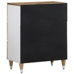 vidaXL Buffet 60x33 5x75 cm bois de manguier massif