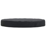 vidaXL Housse de Table Extérieure Noir 62 x 62 x 10 cm Tissu 420D