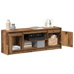 vidaXL Unites TV Marron 139 5 x 34 x 50 cm Bois d'ingénierie