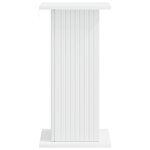 vidaXL Support de Plante 2 Pièces Blanc 30 5 x 30 x 60 5 cm