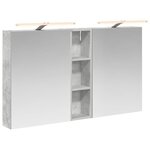 vidaXL Ensemble de Meubles de Salle de Bain 3 Pièces 120 x 14 5 x 70 cm