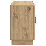 vidaXL Buffet Chêne artisanal 89 x 34 5 x 57 cm Bois d'ingénierie