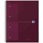 Cahier Spirale INTERNATIONAL NOTEBOOK A4 Quadrillé 160 Pages 90g Coloris Aléatoire OXFORD