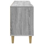 vidaXL Meuble TV Sonoma gris 150 x 31 x 50 cm Bois d'ingénierie