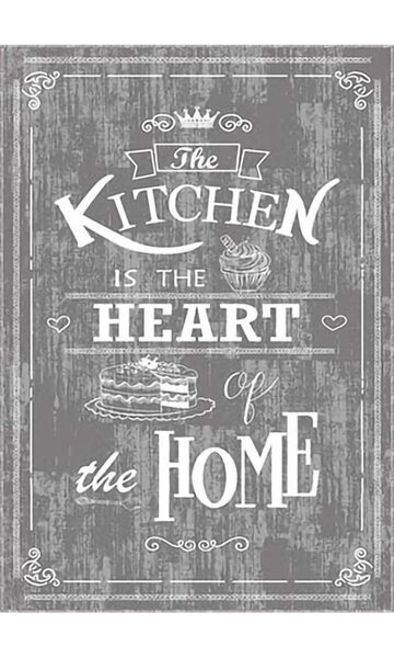 Tapis de cuisine KITCHEN 50 x 80 cm - Gris