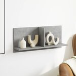 vidaXL Armoire murale 70x16 5x30 gris béton cm bois d'ingénierie