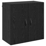 vidaXL Armoire Murale Chêne noir 60 x 31 x 60 cm Bois d'ingénierie