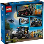 Lego 60449 - City La course-poursuite de la voiture de police tout-terrain