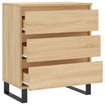 vidaXL Buffet Chêne sonoma 60x35x70 cm Bois d'ingénierie