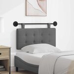 vidaXL Tête de lit suspendue tissu