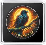 Pièce de monnaie en Argent 1 Dollar g 31.1 (1 oz) Millésime 2026 Forest Totems III RAVARYN RAVEN