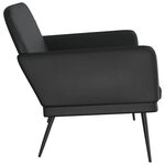 Banc banquette noir 107 x 80 x 81 cm similicuir 02_0010708