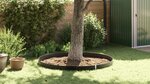 vidaXL Barrière de racines avec rails de connexion Noir 0 7x5 m 1 5 mm HDPE