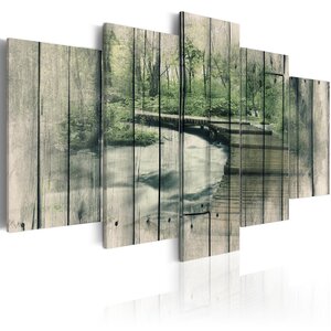 Tableau - the river of secrets l x h en cm 100x50