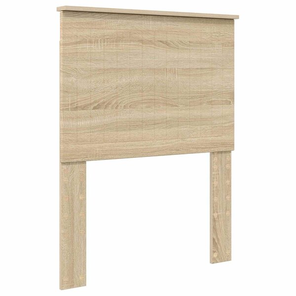 vidaXL Tête de lit Chêne Sonoma 75 cm Bois d'ingénierie