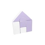 Petit Château - Lot de 11 blocs mousse lilas