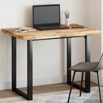 vidaXL Dessus de table rectangulaire 80x70x4 cm bois massif d'acacia
