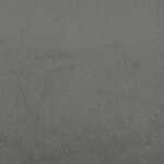 vidaXL Repose-pied Gris foncé 70x55x41 cm Tissu microfibre