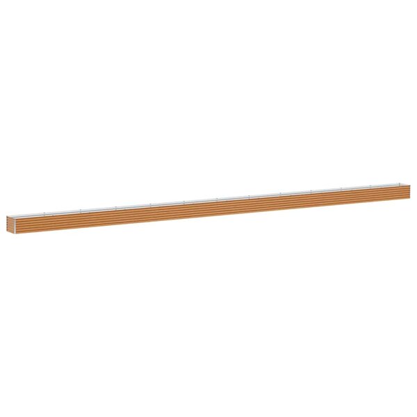 vidaXL Jardinière surélevée 1164 x 50 x 36 cm Acier galvanisé