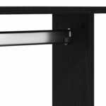 vidaXL Armoire Chêne noir 102 x 38 x 110 cm Bois d'ingénierie