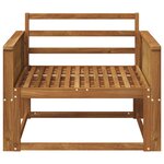vidaXL Sofa de milieu extérieur Naturel