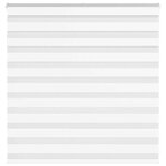 vidaXL Store zèbre blanc 150x100 cm largeur du tissu 145 9cm polyester