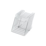 Distributeur De Prospectus 5 Compartiments A4 - Cristal - Exacompta