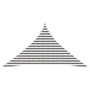 vidaXL Voile d'ombre 3 x 3 x 4 2 m HDPE Triangulaire