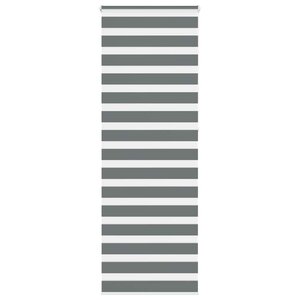 vidaXL Store zèbre gris foncé largeur du tissu 70 9 cm polyester