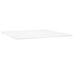 vidaXL Sommier à lattes de lit avec matelas Gris foncé 200x200cm Tissu