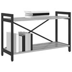 vidaXL Étagère Sonoma gris 40 x 30 x 85 cm Bois d'ingénierie