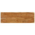 vidaXL Banc avec bord vivant 105 cm bois d'acacia massif