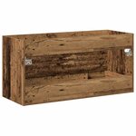 vidaXL Meuble lavabo Bois ancien 100x38 5x48 cm Bois aggloméré