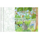 Graffy Roll  Jungle - Blanc x 5 AVENUE MANDARINE