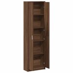 vidaXL Armoire Chêne marron 55 x 25 x 189 cm Bois d'ingénierie