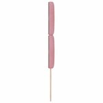 vidaXL Tête de lit LED avec des lumières à LED Rose 100 cm Polyester
