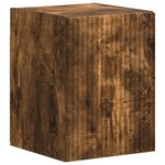 vidaXL Ensemble meuble TV 4 Pièces Chêne fumé Bois d'ingénierie