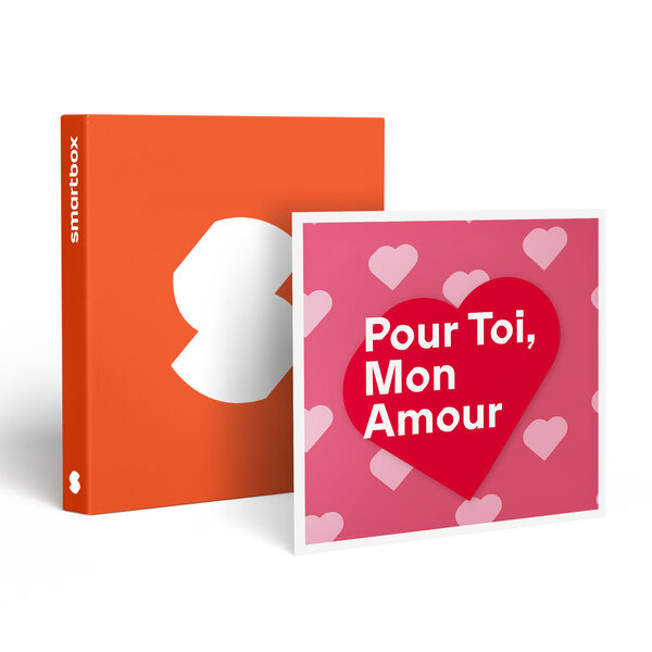 SMARTBOX - Coffret Cadeau Pour toi  mon amour -  Multi-thèmes